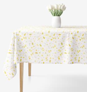 Goldea față de masă decorativă valencia - flori de narcise 80 x 80 cm