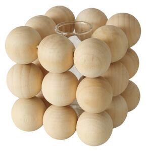 Vaza Beads natur 9/9 cm