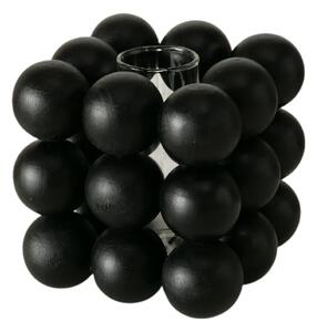 Vaza Beads neagra 9/9 cm