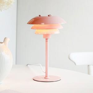 Dyberg Larsen Lampa de masă SIXTEEN, roz, metal, E27, Roz / Rosé, Camera de zi / sufragerie, Metal, Scandinavă