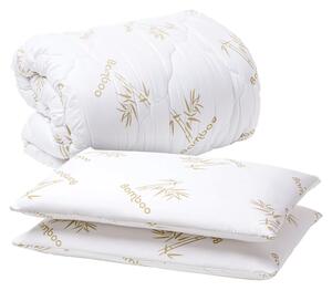 Set Pilota Calduroasa 200x220 +2 Perne Memory Bambo 40x70 Cm