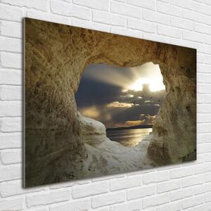 Imagine de sticlă Peștera de pe litoral