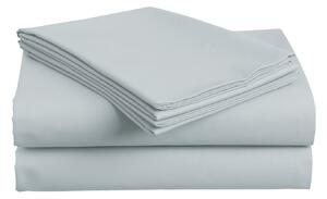 Cearsaf din bumbac LUX gri deschis 140x240 cm