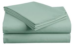 Cearceaf din bumbac LUX mentolat 220x240 cm