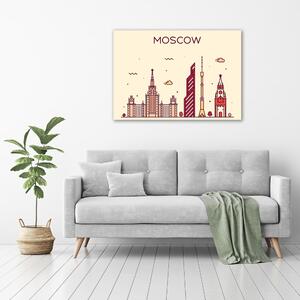 Tablou canvas clădiri din Moscova