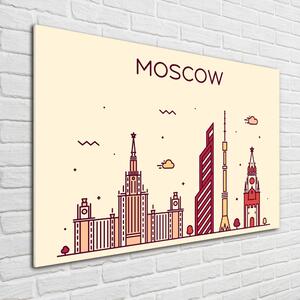 Imagine de sticlă clădiri din Moscova