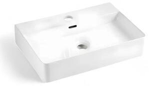 Lavoar Suspendat Sau Pe Blat Kairo 60x42cm, Alb, Portelan