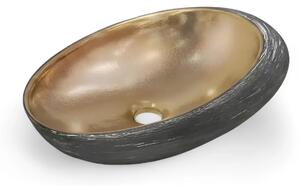 Lavoar Baie Salamanka 48x31cm, Auriu, Ceramica