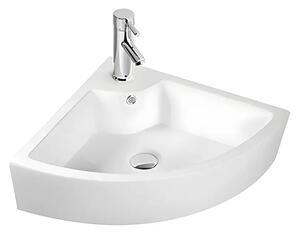 Lavoar Pe Blat Tuluz 46.5x33.4cm, Alb, Portelan
