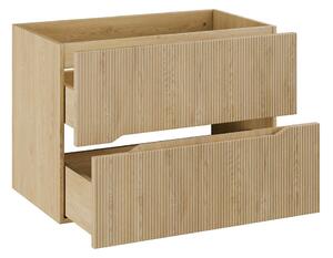 Comad Nordic Cremona dulap 80x45.8x57 cm sub chiuveta pe perete stejar NORDIC CREMONA 82-80-46-2S