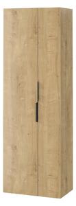 Cersanit City dulap 60x36x180 cm laterala pe perete stejar S584-117