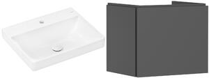 Set dulap Hansgrohe Xilesa E 54253760, lavoar Hansgrohe Xelu Q 61016450
