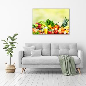 Imprimare tablou canvas Legume si fructe