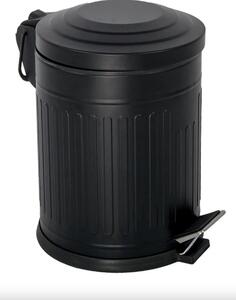 Cos de gunoi D85, negru, metal, 16L