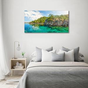 Imprimare tablou canvas Lagună albastră