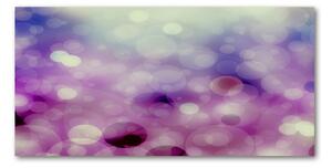 Tablou din Sticlă cercuri violet