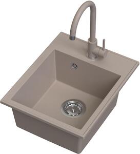 Ruvetti Tito Box chiuveta cu baterie bej/bej LP_3200-TB4050BE_W