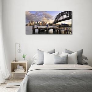 Tablou Printat Pe Sticlă Podul din Sydney