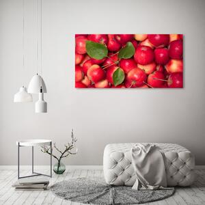 Imagine de sticlă mere roșii