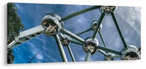 Tablou- atomium la Bruxelles (120x50 cm)