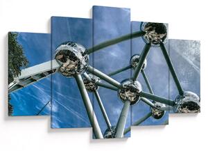 Tablou- atomium la Bruxelles (150x105 cm)