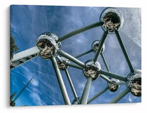 Tablou- atomium la Bruxelles (70x50 cm)