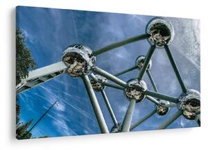 Tablou- atomium la Bruxelles (90x60 cm)
