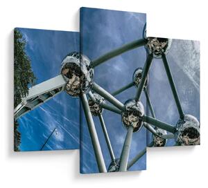 Tablou- atomium la Bruxelles (90x60 cm)