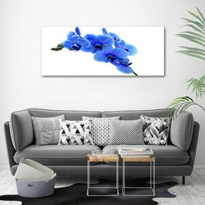 Imagine de sticlă albastru orhidee