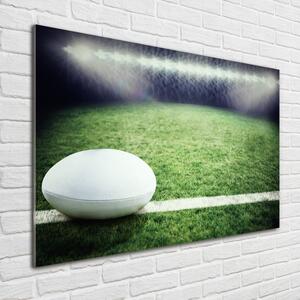 Imagine de sticlă Minge de rugby