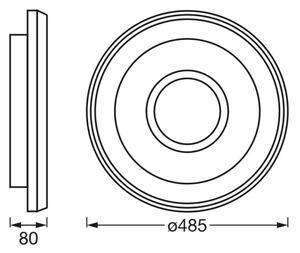 Osram - Plafonieră LED RGBW dimabilă SMART+ STEA LED/32W/230V Wi-Fi
