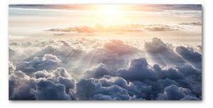 Fotografie imprimată pe sticlă Nori din aer