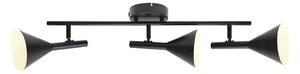 Nordlux - Spot KELVIS 3xGU10/12W/230V, negru