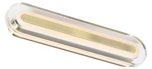 Nordlux CAVARA - Aplica LED de perete pentru baie, 11W, 230V, 3000/4000K, IP44, alamă