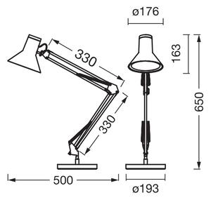 Osram - Lampă de birou LED dimmabilă OFFICE LINE LED/9W/230V 3000K, albă
