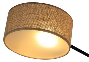 Brilagi - Lustră VIRGO aplicată, 4xE14/40W/230V, bej/negru