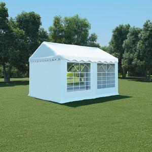 Pavilion de grădină, alb, 3 x 4 m, PVC