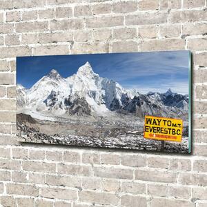 Imagine de sticlă muntele Everest