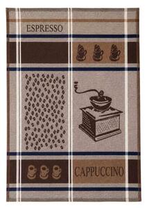Prosop de bucătărie Egypt cu motiv – Set 3 bucăți - nr. 73 | maro / cappuccino