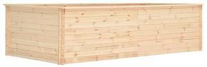 Strat înălțat de grădină, 300x150x80,5 cm, lemn de pin, 19 mm