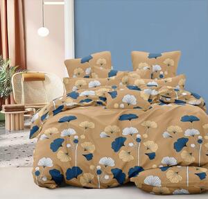 Set lenjerie pat dublu lux din microsatin Valeo