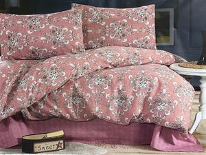Lenjerie De Pat Dublu Premium, Bumbac 100%, 4 piese