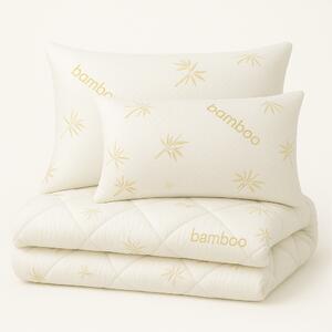 Set Complet Bamboo Memory , Pilota 200x210 cm + 2 Perne 50x70 cm