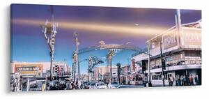 Tablou cu strada în Las Vegas (120x50 cm)
