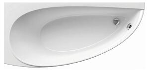 Ravak Avocado cadă de colț 160x75 cm partea stângă alb CQ01000000