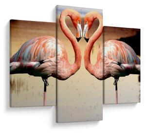 Tablou - doi flamemgo (90x60 cm)