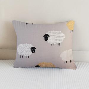 Fata de perna decorativa SHEEP DREAM 40x50 cm gri