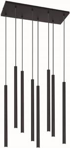 Kaja Gelato lampă suspendată x10 W negru K-4863