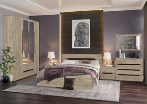 Dormitor Valencia Dulap 4 Usi Stejar K002