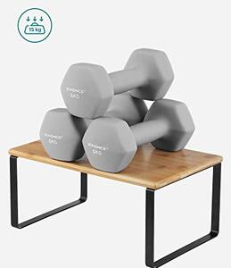 Set 4 rafturi bucatarie, Songmics, Antic-Negru, 30x20x15 cm